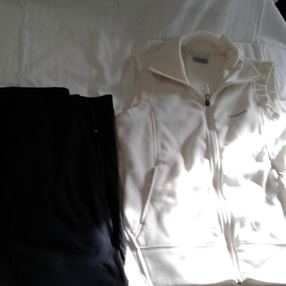 Bundle gym apparel adidas and columbia for women